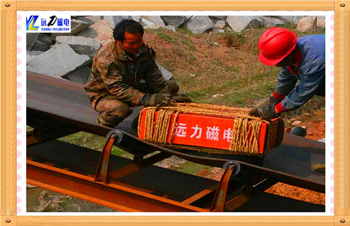 懸掛式永磁除鐵器，青海懸掛式永磁除鐵器規(guī)格參數(shù)_內(nèi)部磁塊安裝方法_青海懸掛式永磁除鐵器規(guī)格型號價格